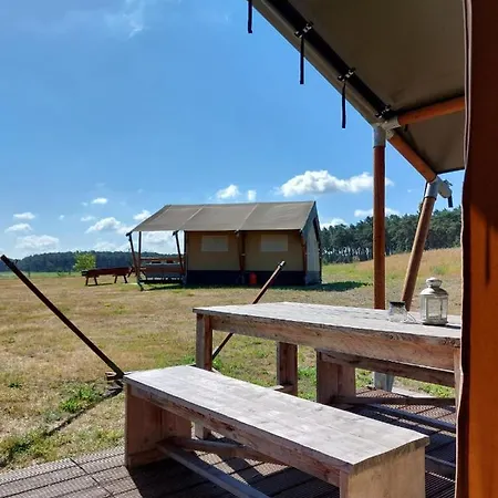 Landgut Voigtsmuhle Glamping Safarizelt 1 Luxury tent